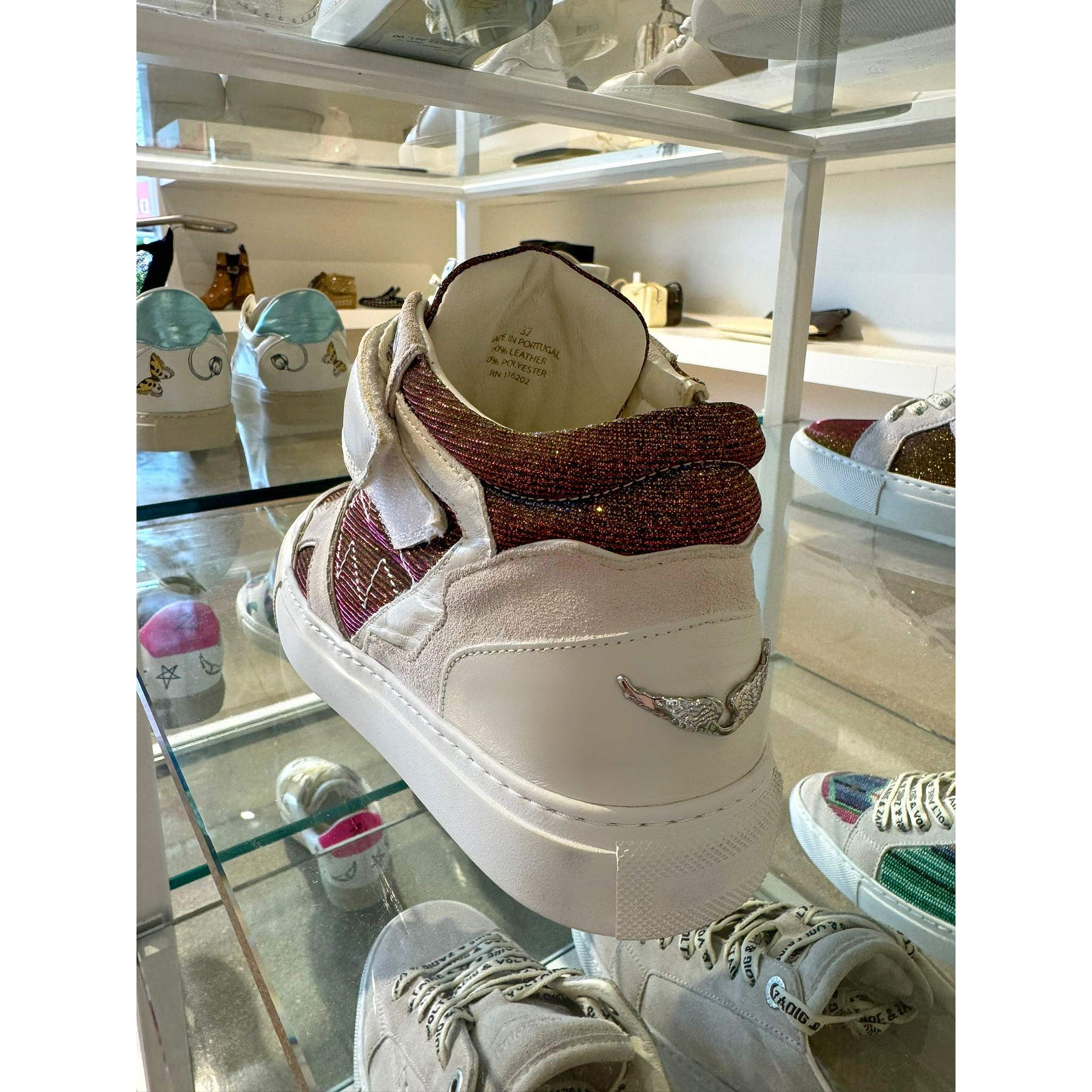 Zapatillas Mid Flash Sparkle Zadig 