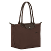 LE PLIAGE M TOTE BAG Mocha - Recycled Canvas