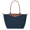 Le Pliage Original Large Nylon Tote Bag Navy