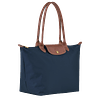 Le Pliage Original Large Nylon Tote Bag Navy