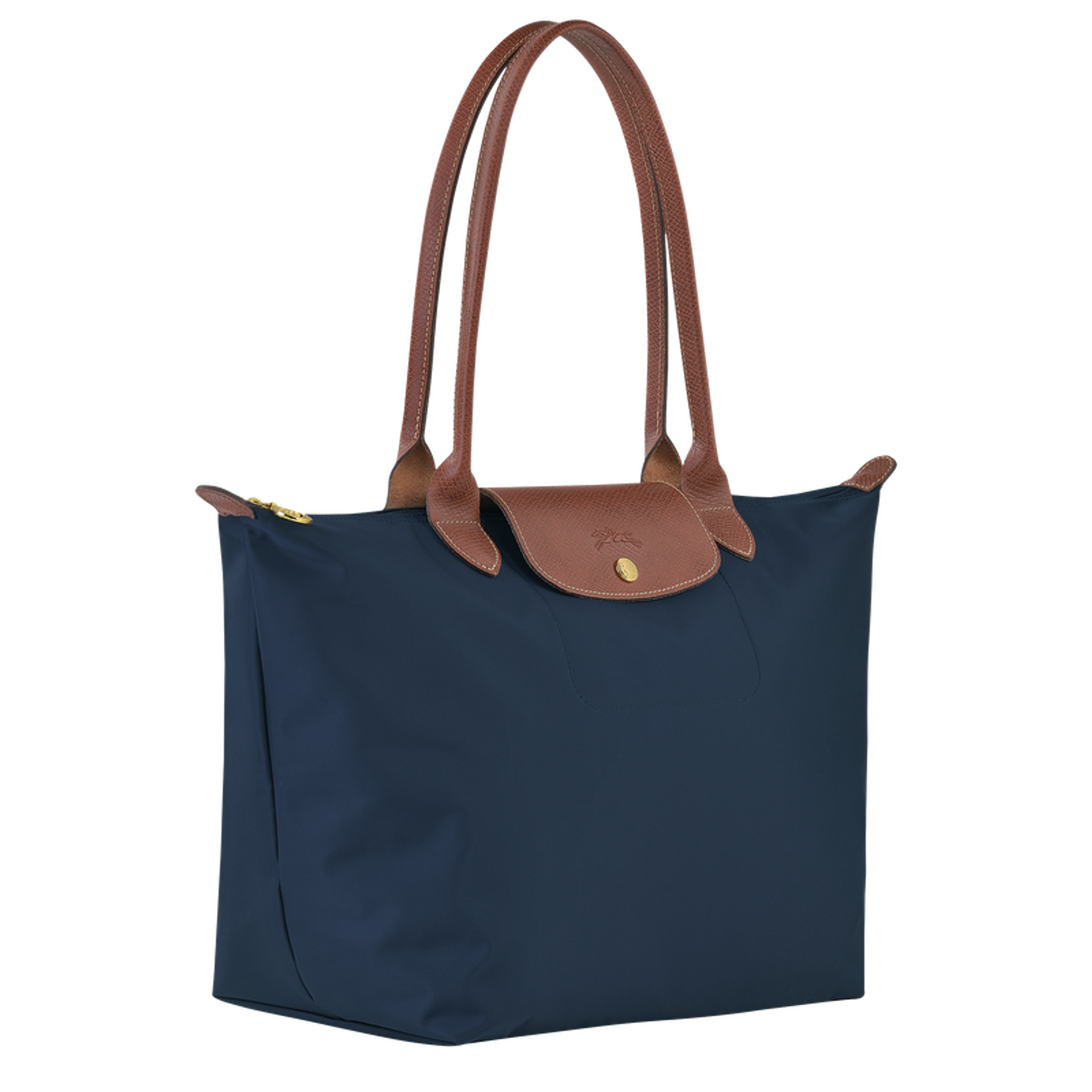 Le Pliage Original Large Nylon Tote Bag Navy