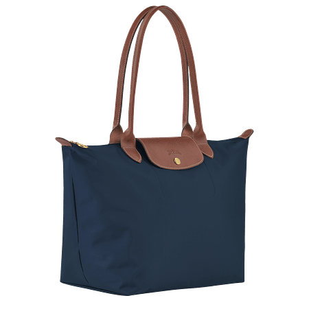 Le Pliage Original Large Nylon Tote Bag Navy
