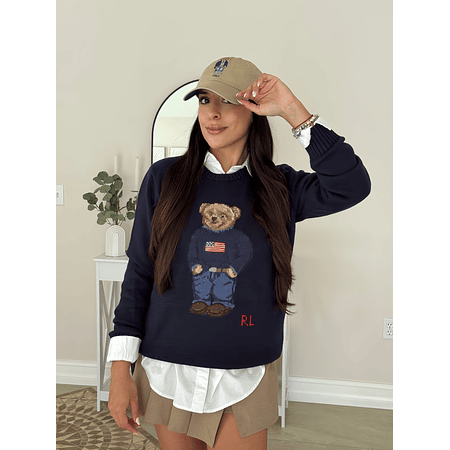 Polo Bear Sweater Hunter Navy Boy