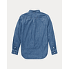 Cotton Chambray Shirt Denim Kids