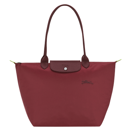 Le Pliage Large Nylon Tote Bag - Pomegranate