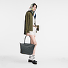 Le Pliage Large Nylon Tote Bag - Graphite