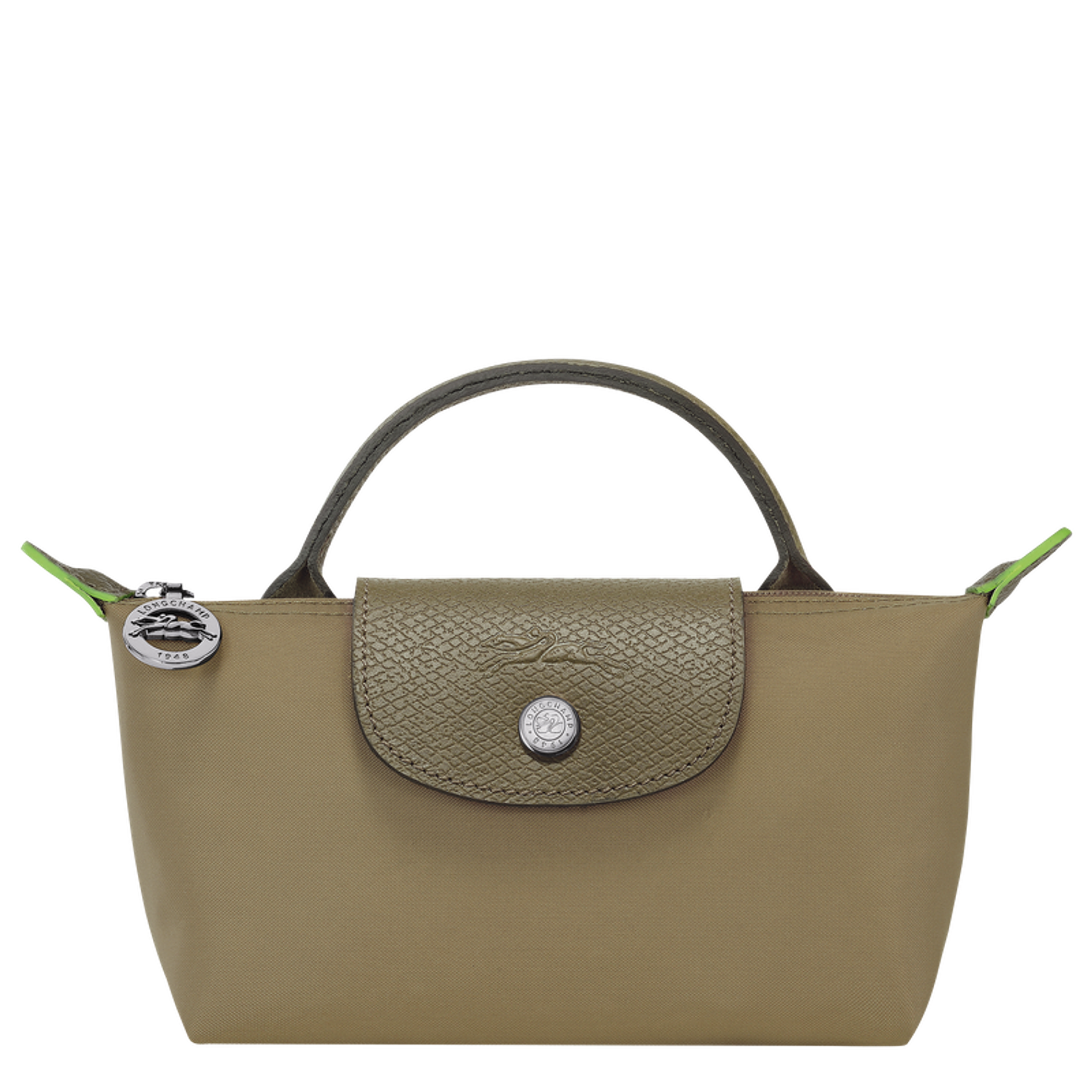 Le Pliage Mini Pouch Nylon Tote Bag - Artichoke