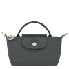Le Pliage Mini Pouch Nylon Tote Bag - Graphite