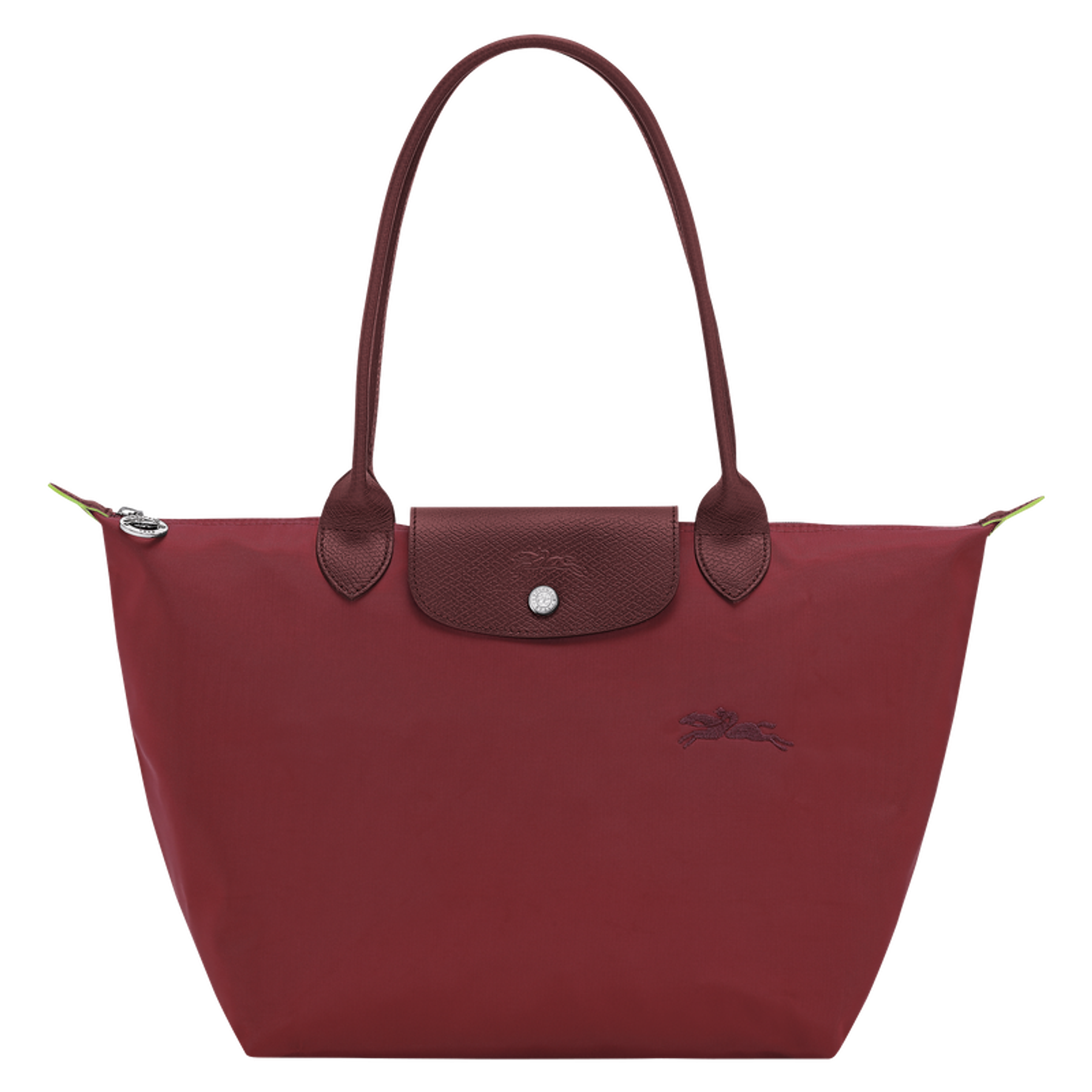Le Pliage Medium Nylon Tote Bag - Pomegranate