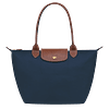 Le Pliage Medium Nylon Tote Bag - Navy