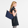Le Pliage Medium Nylon Tote Bag - Navy