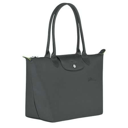 Le Pliage Medium Nylon Tote Bag - Graphite