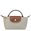 Le Pliage Mini Pouch Nylon Tote Bag - Pebble