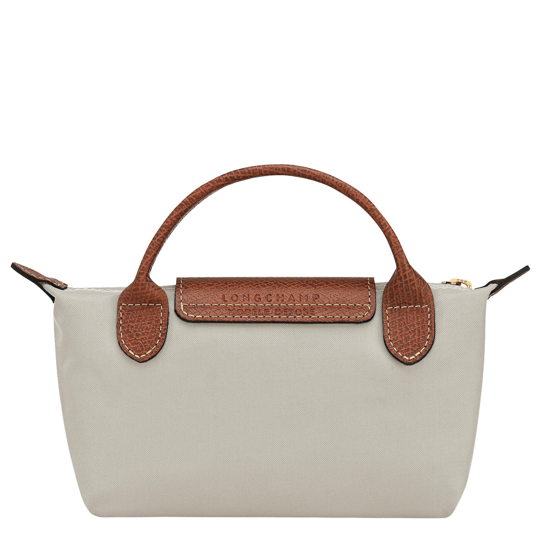 Le Pliage Mini Pouch Nylon Tote Bag - Pebble