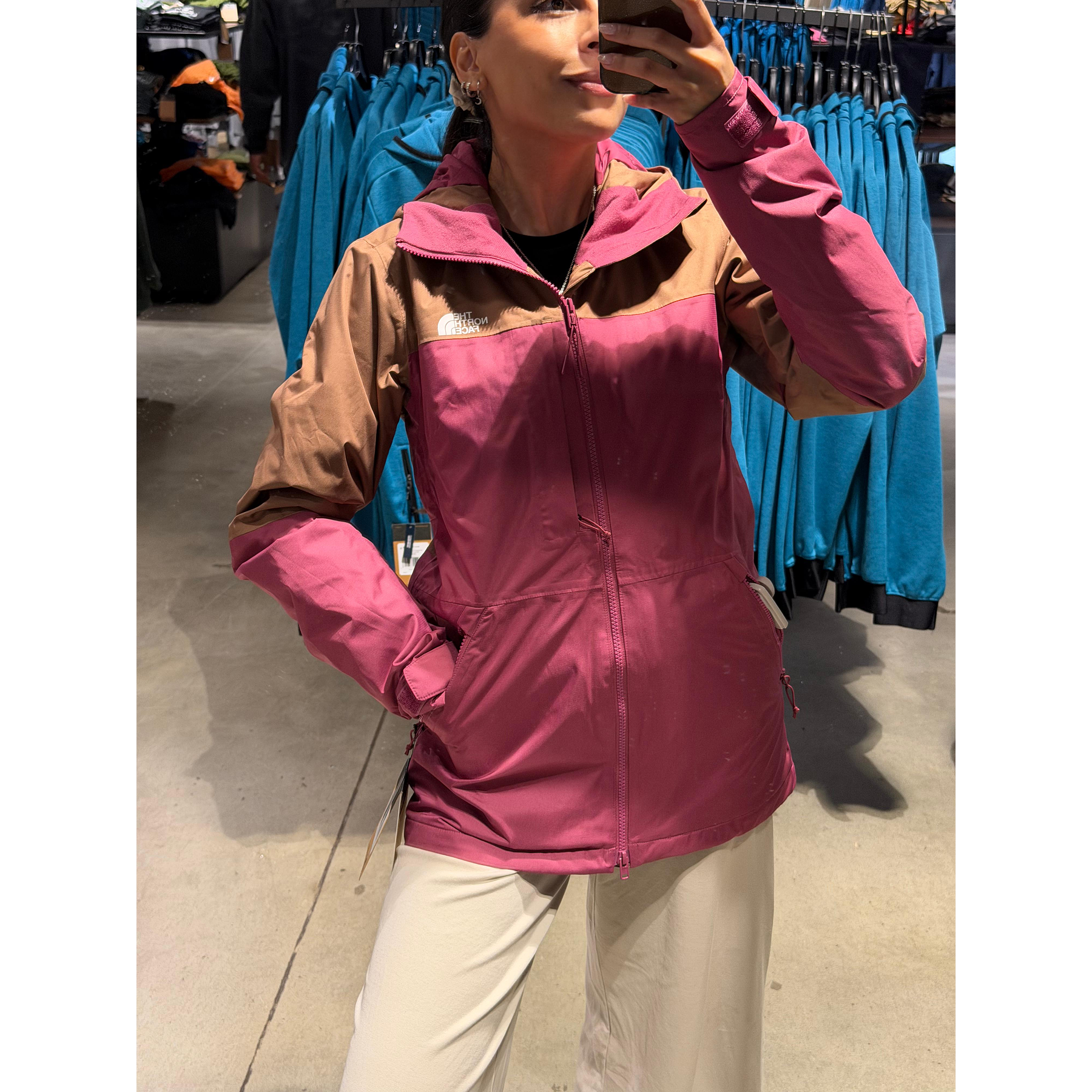 W Freestander Insultated Snow Jacket Cyber Berry