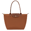 Le Pliage Medium Nylon Tote Bag - Cognac