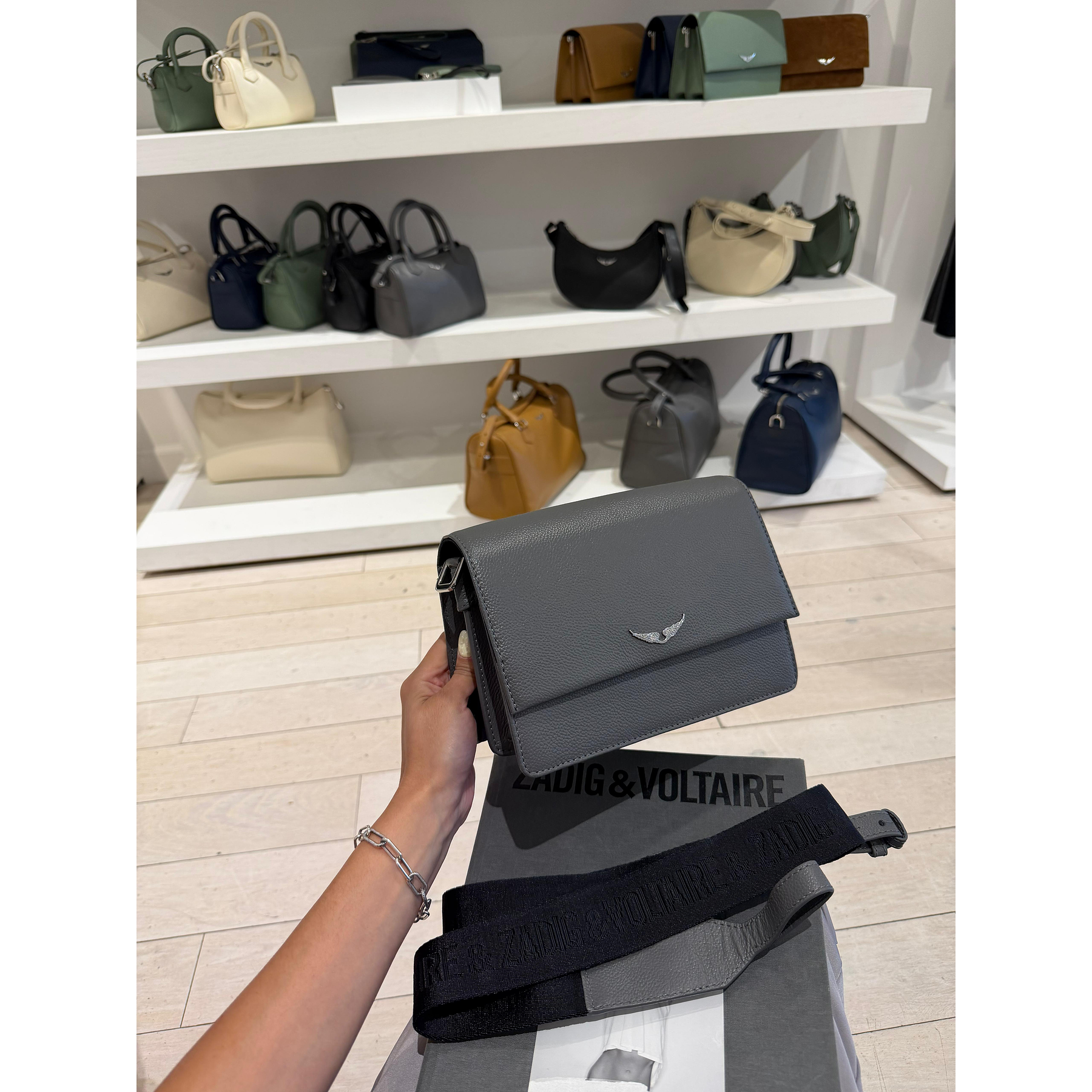 Lolita Wings Bag Flash Gris