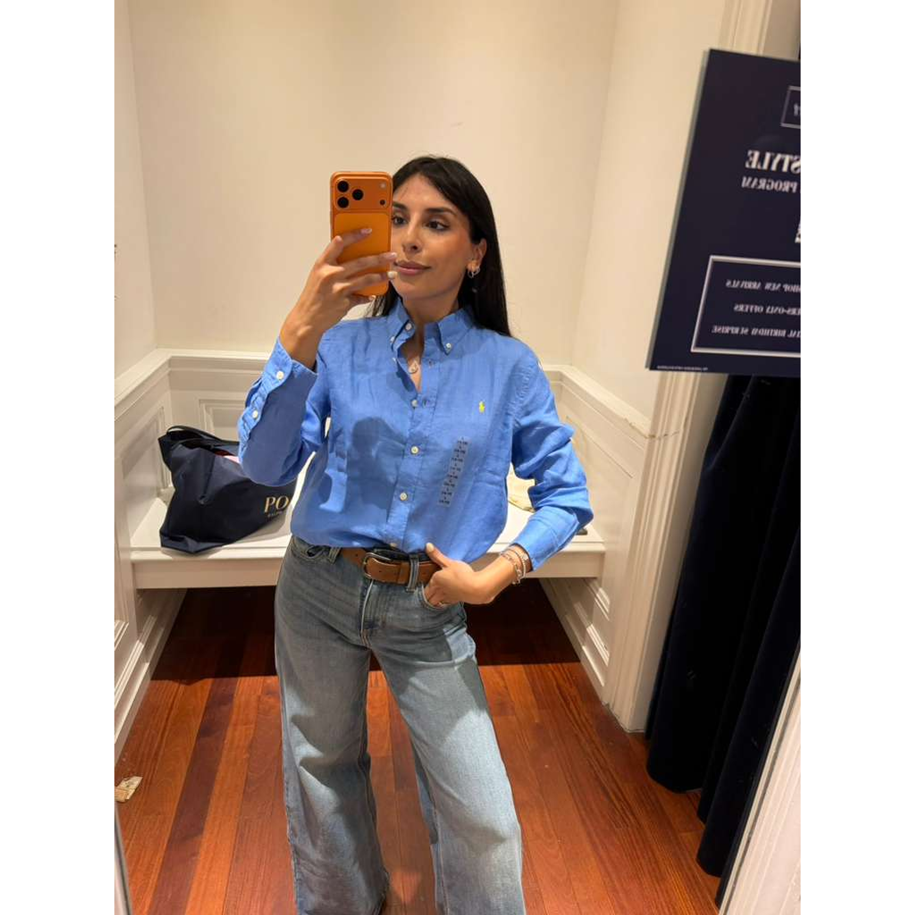 Camisa Lino Kids Ralph Lauren