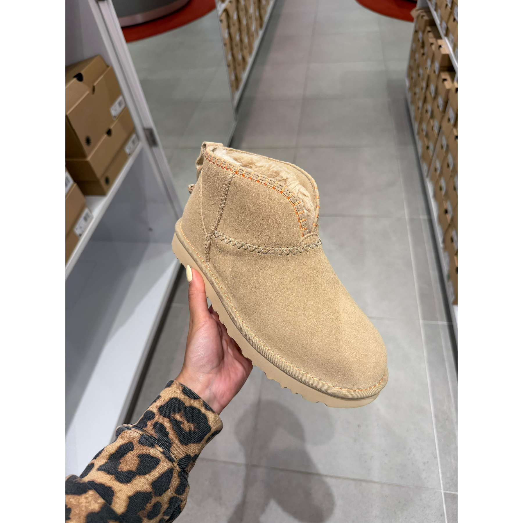 Women Classic Ultra Mini Elaria - Mustard Seed