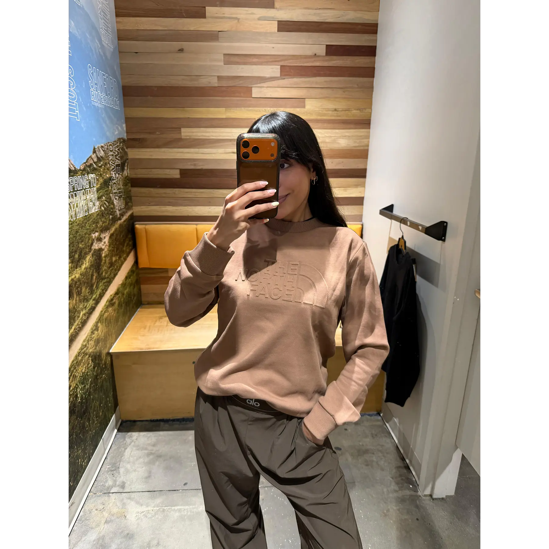 The North Face - Poleron Cafe Relieve