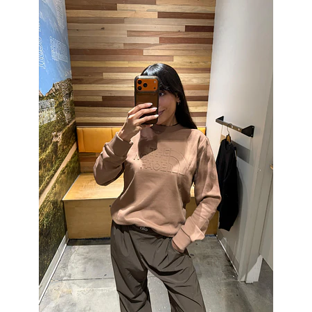 The North Face - Poleron Cafe Relieve