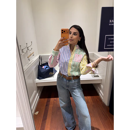 Camisa Oxford Kids Colores 