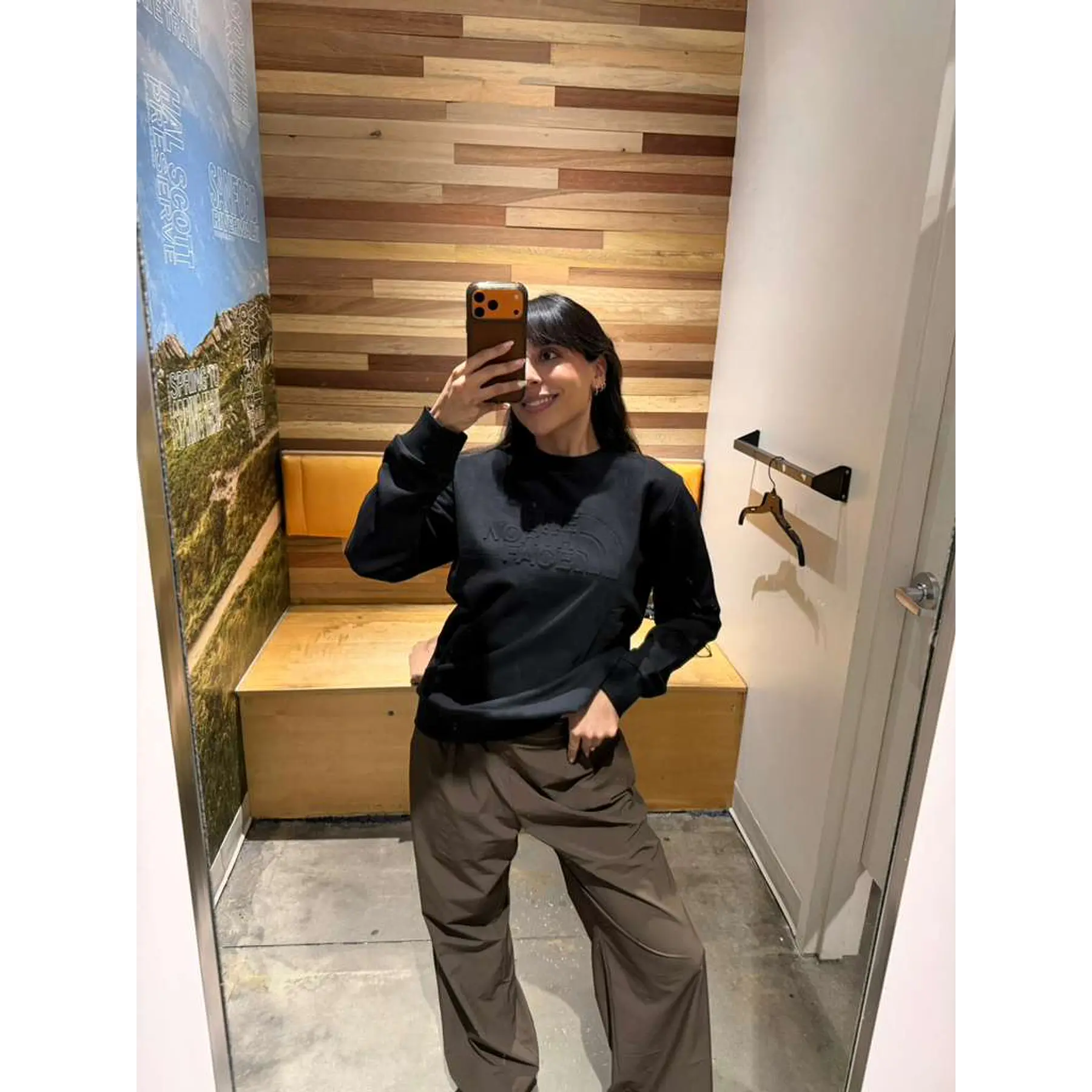 The North Face - Poleron Negro Relieve