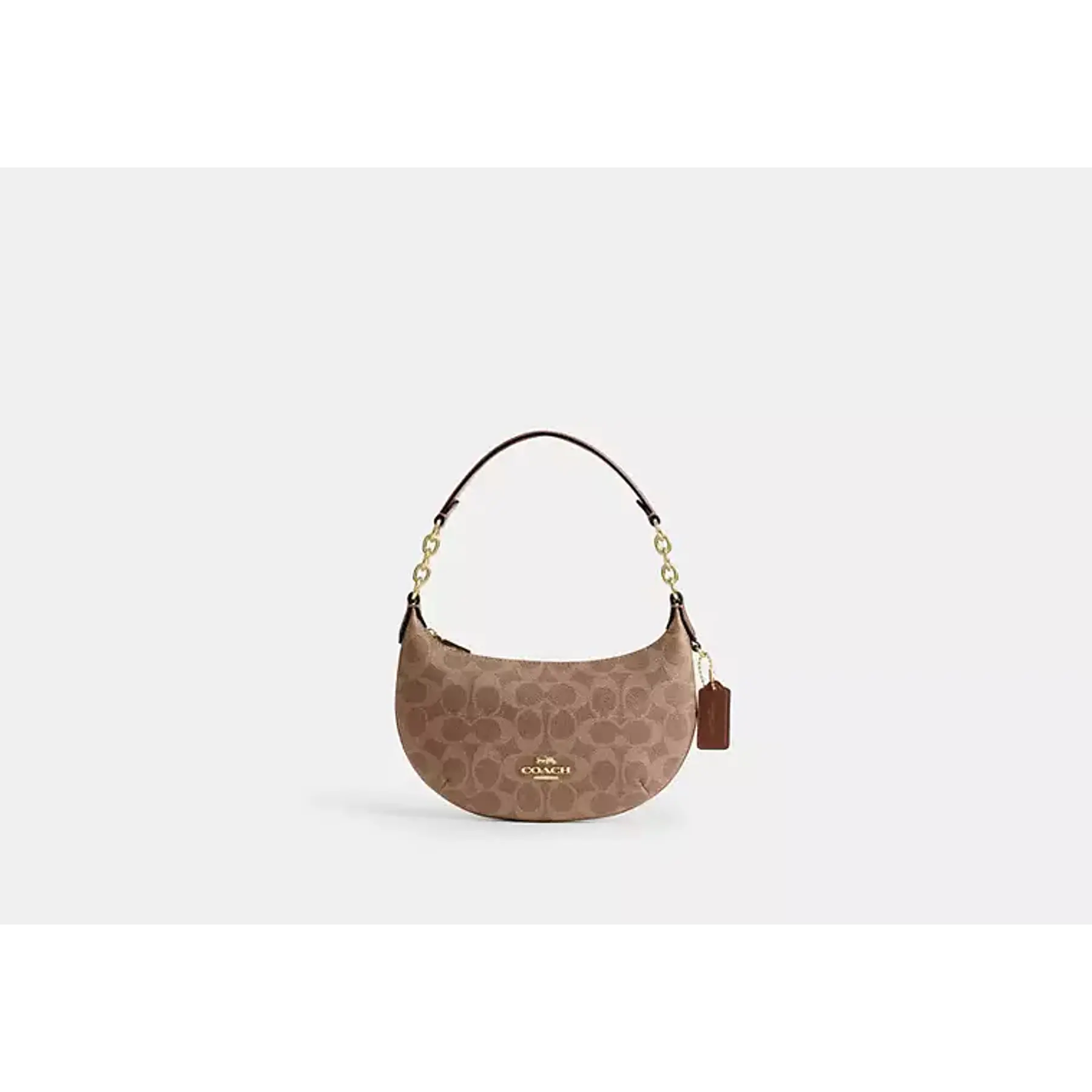 Coach - Mini Payton Bag In Signature Canvas Signature Canvas/Gold/Tan/Brown