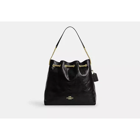 Coach - Evelyn Large Shoulder Bag With Quilting