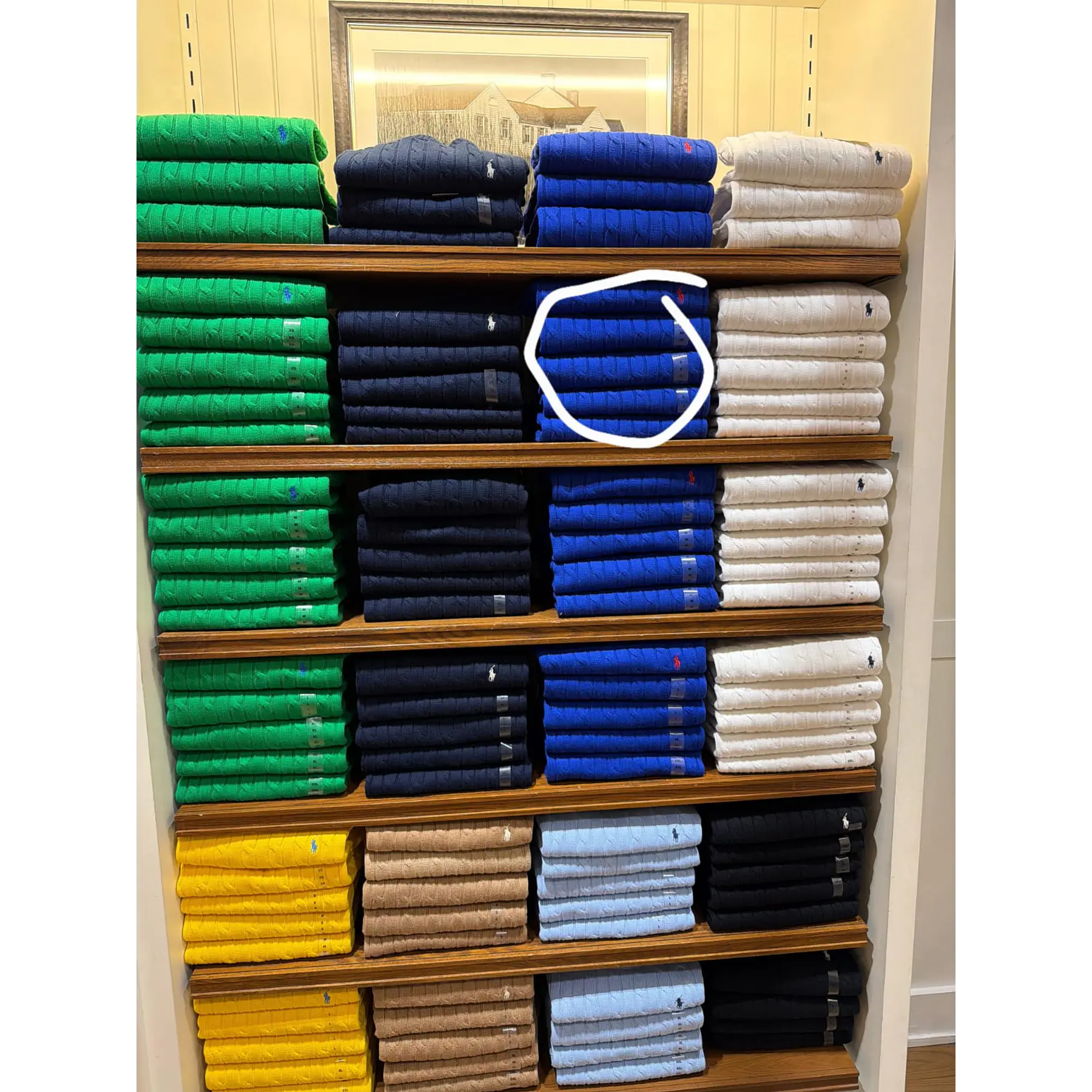 Sweater Polo Ralph Azul 