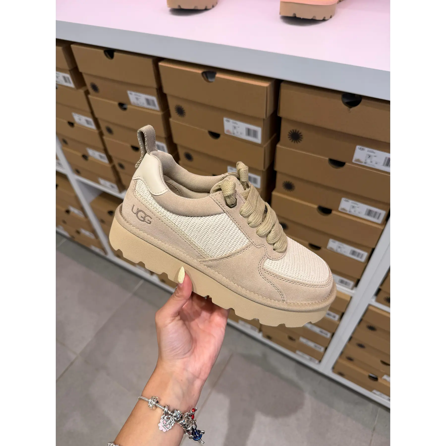 UGG - W SPRING SUNGAZER MUSTARD SEED / SEA SALT