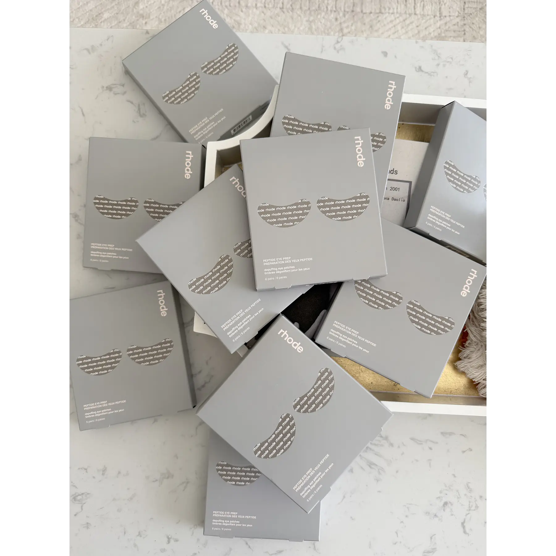 Rhode Peptide Eye Prep Depuffing Eye Patches
