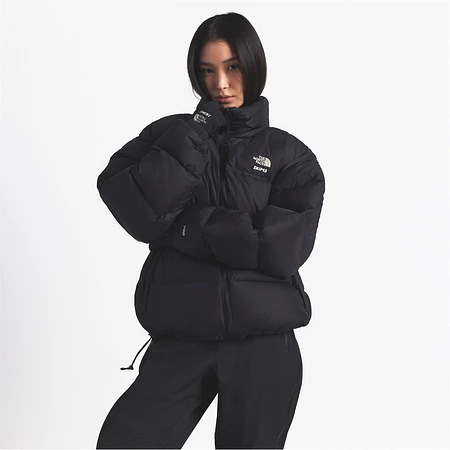 The North Face X SKIMS 1996 Nuptse Jacket Black