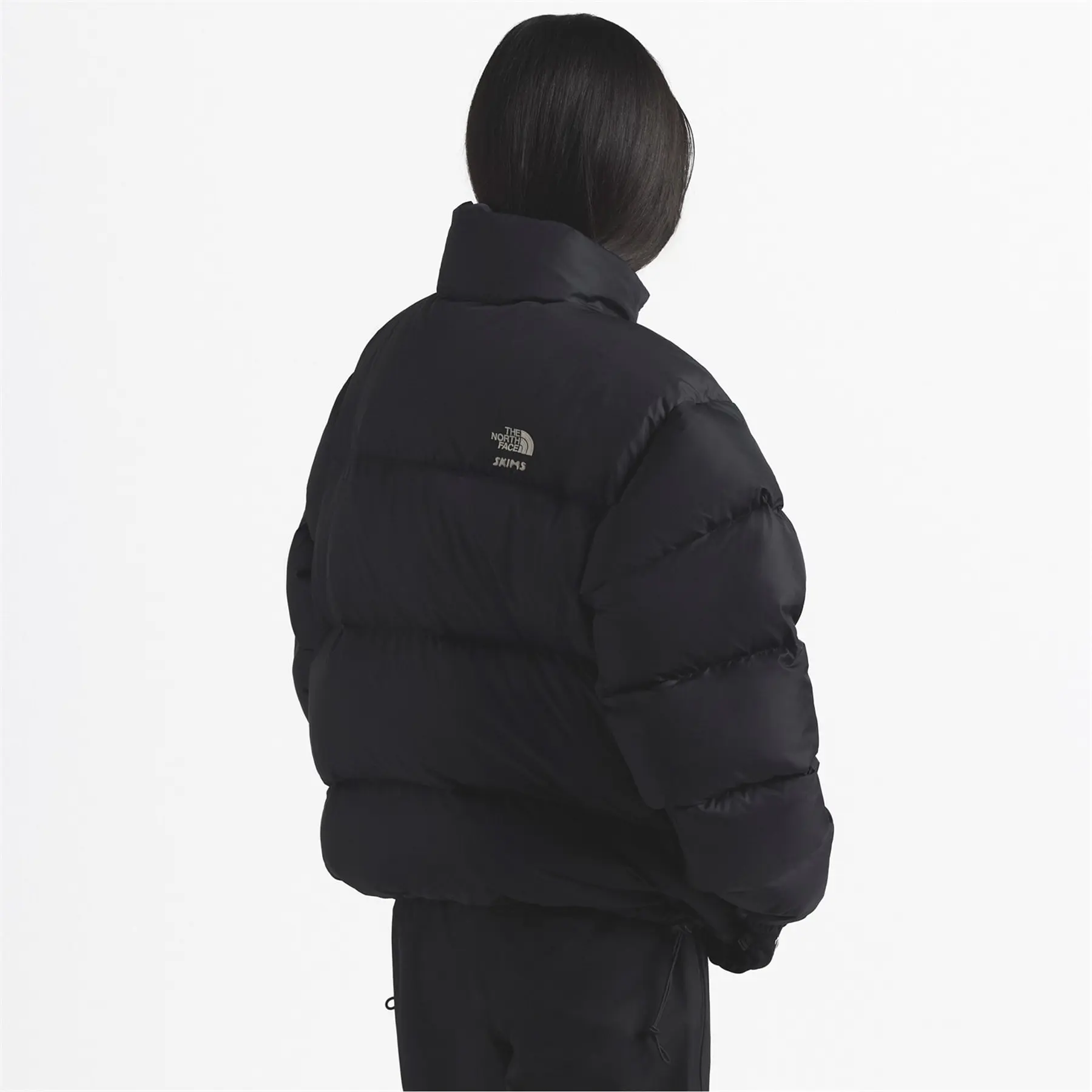 The North Face X SKIMS 1996 Nuptse Jacket Black