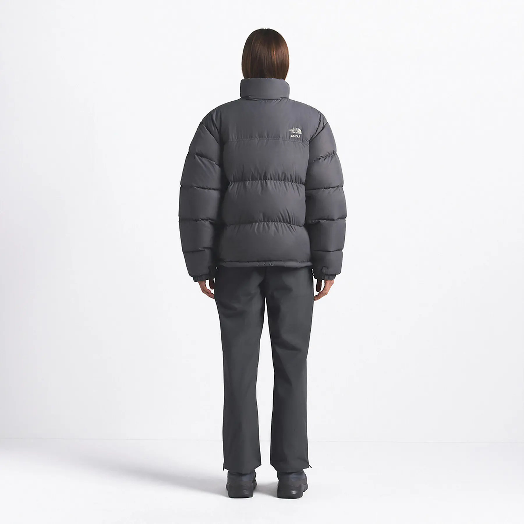 The North Face X SKIMS 1996 Nuptse Jacket Gunmetal