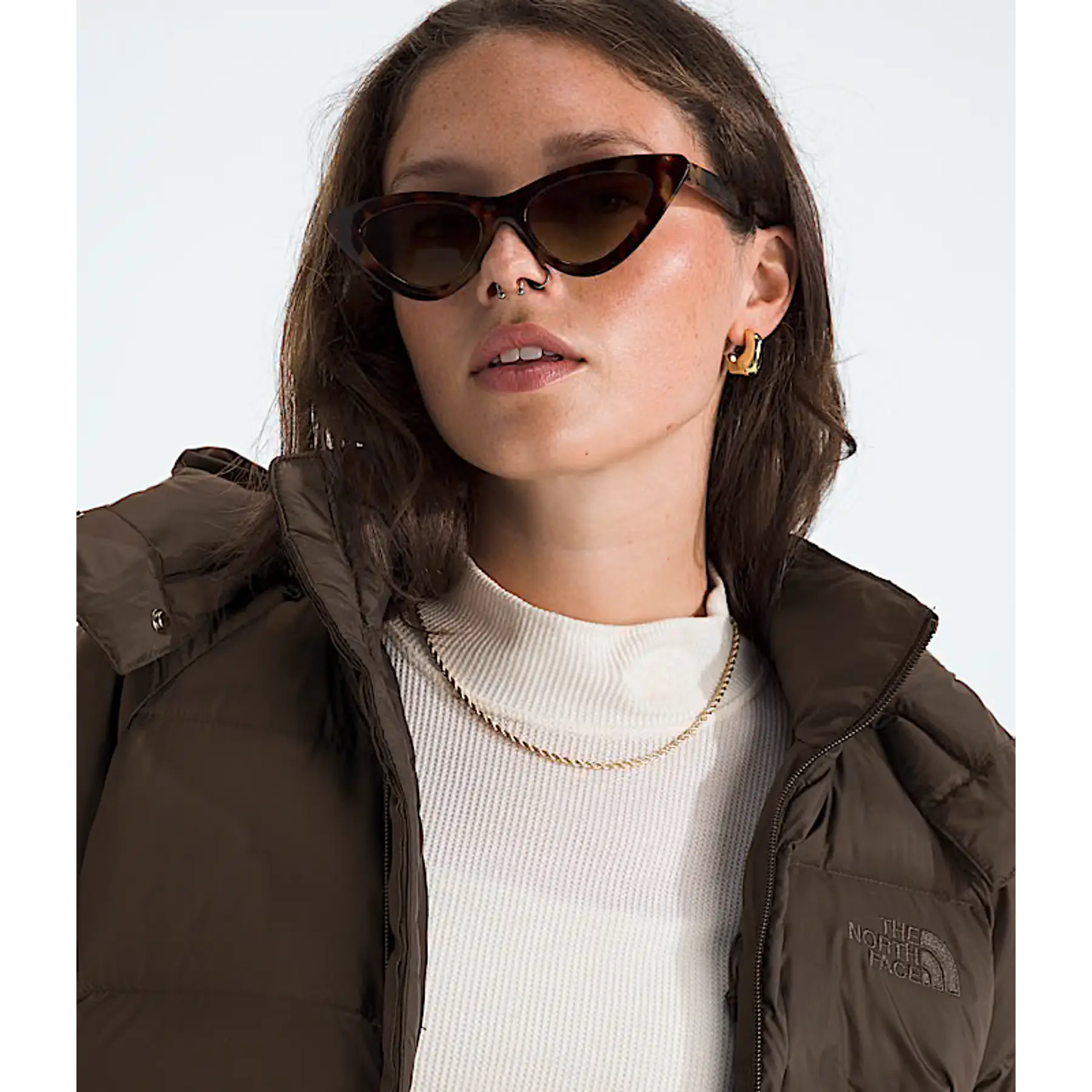 Women’s Hydrenalite™ City Down Hooded Parka - Smokey Brown