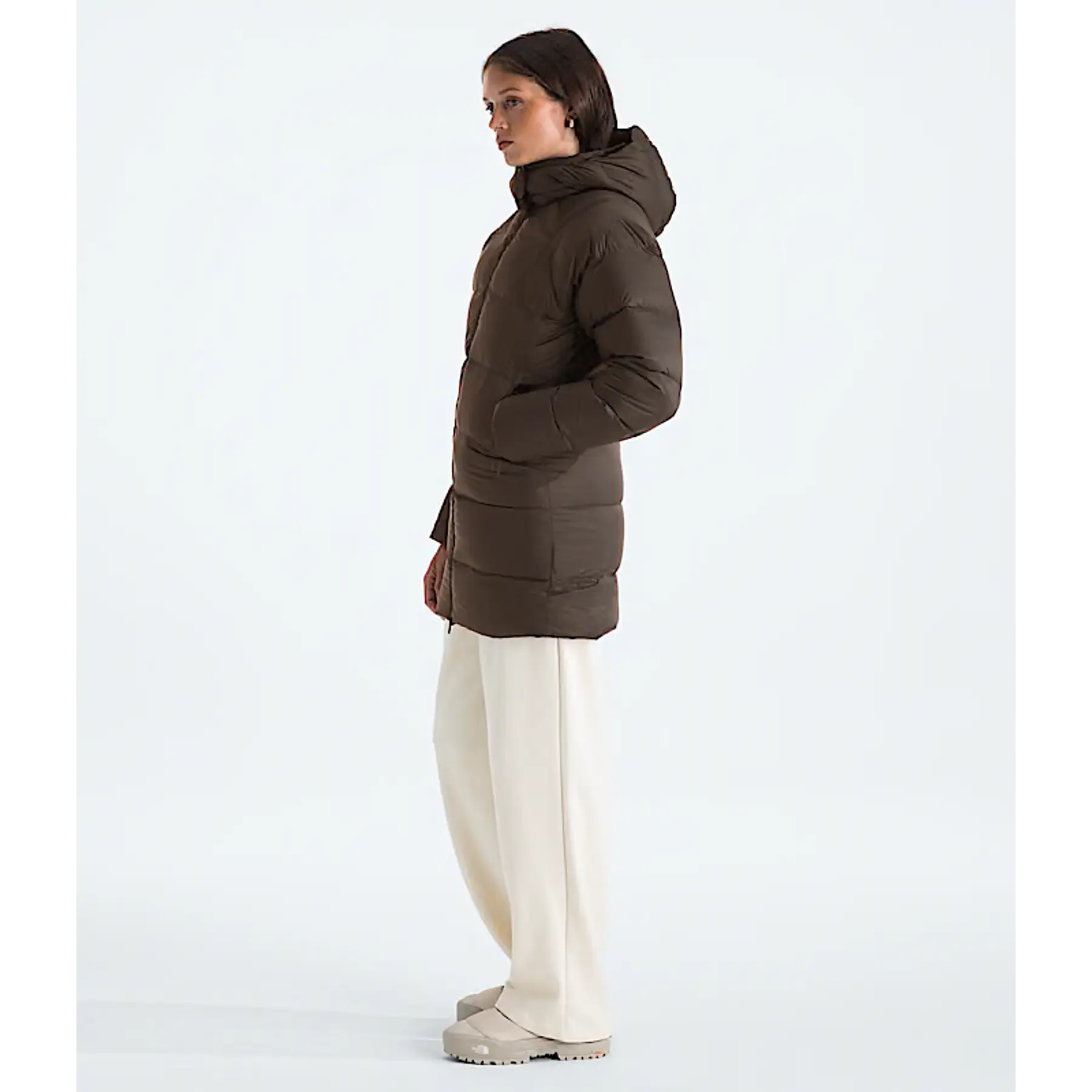 Women’s Hydrenalite™ City Down Hooded Parka - Smokey Brown
