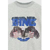 Anine Bing - Vintage Bing Sweatshirt in Heather Grey w/ Blue