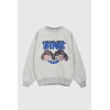 Anine Bing - Vintage Bing Sweatshirt in Heather Grey w/ Blue