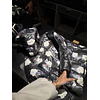 North Down Hooded Jacket, TNF Black Winter Flowers Print/Foil, 