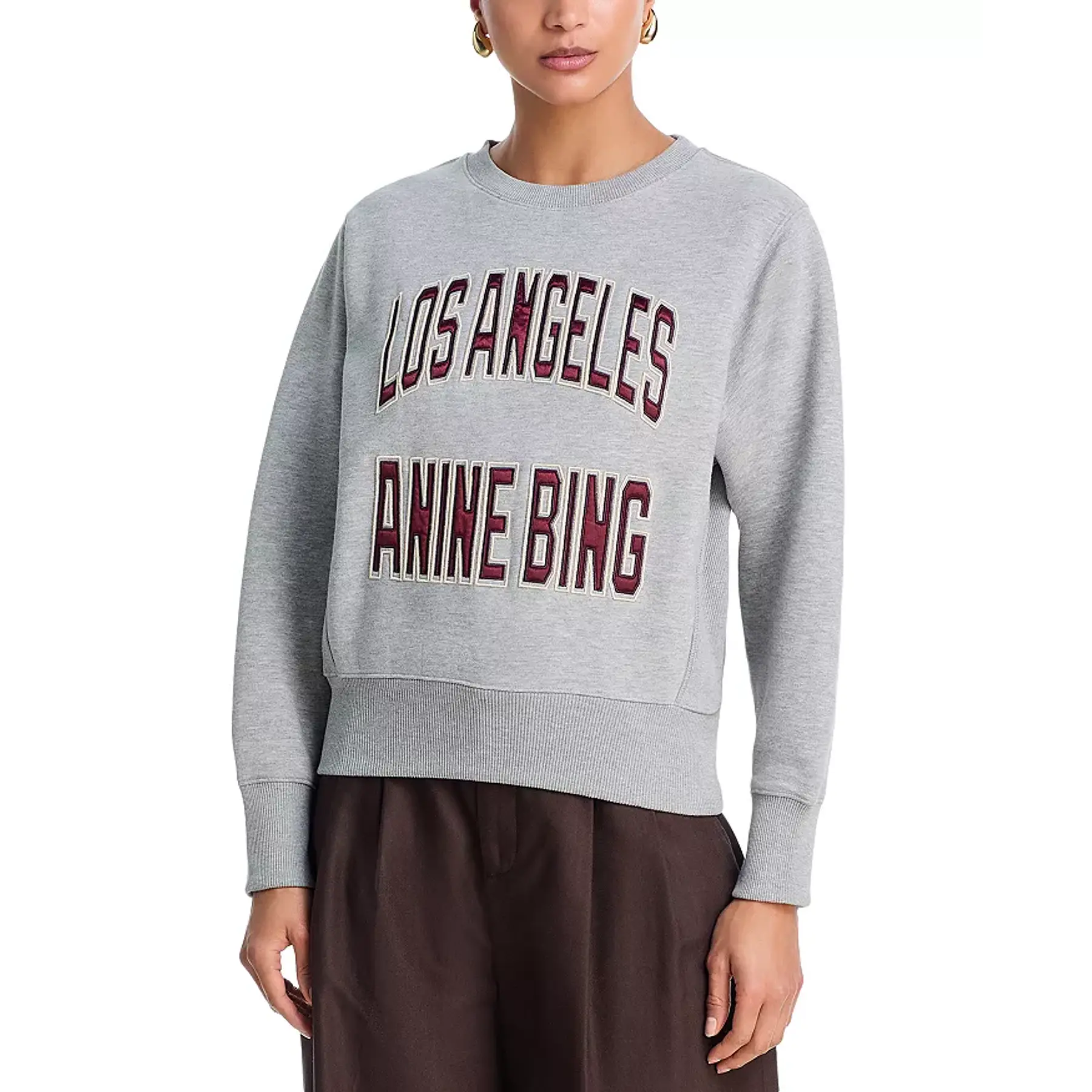 Anine Bing Harry Shrunken Sweatshirt