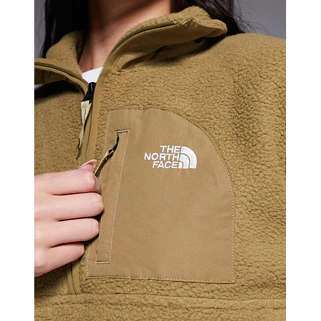 THE NORTH FACE - YUMIORI OFF PEAK HALF-ZIP JACKET CEDAR