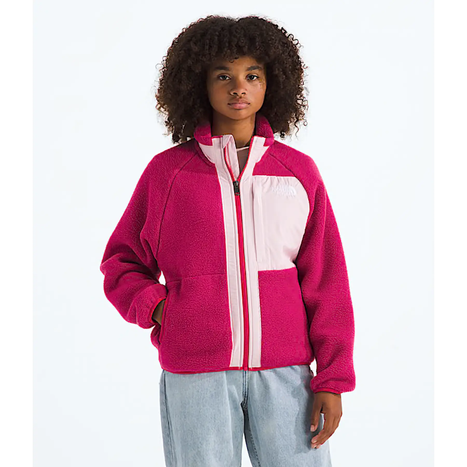 The North Face - Girls’ Yumiori Full-Zip Jacket Lali Guran/Pale Blossom