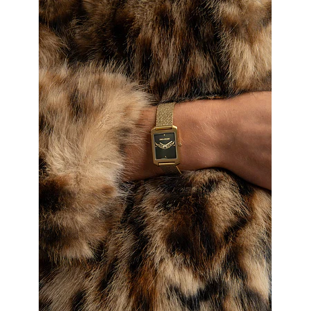 Voltaire Wings Watch - Khaki Gold