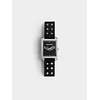 Voltaire Leather Studs Watch - Black