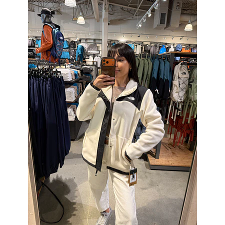 The North Face - Polar Tundra Full Zipper White Dune