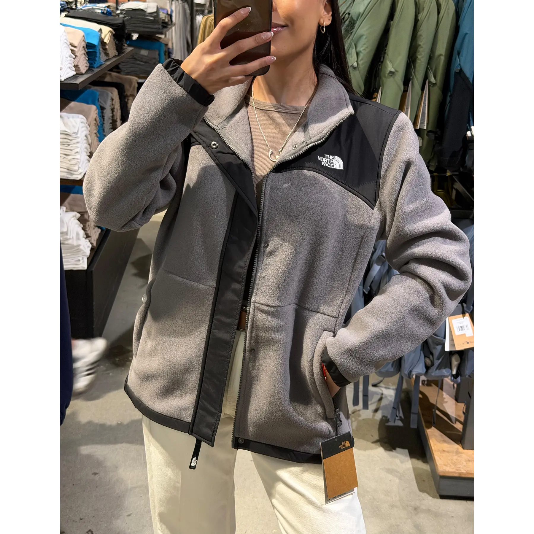 The North Face - Polar Tundra Full Zipper Gray