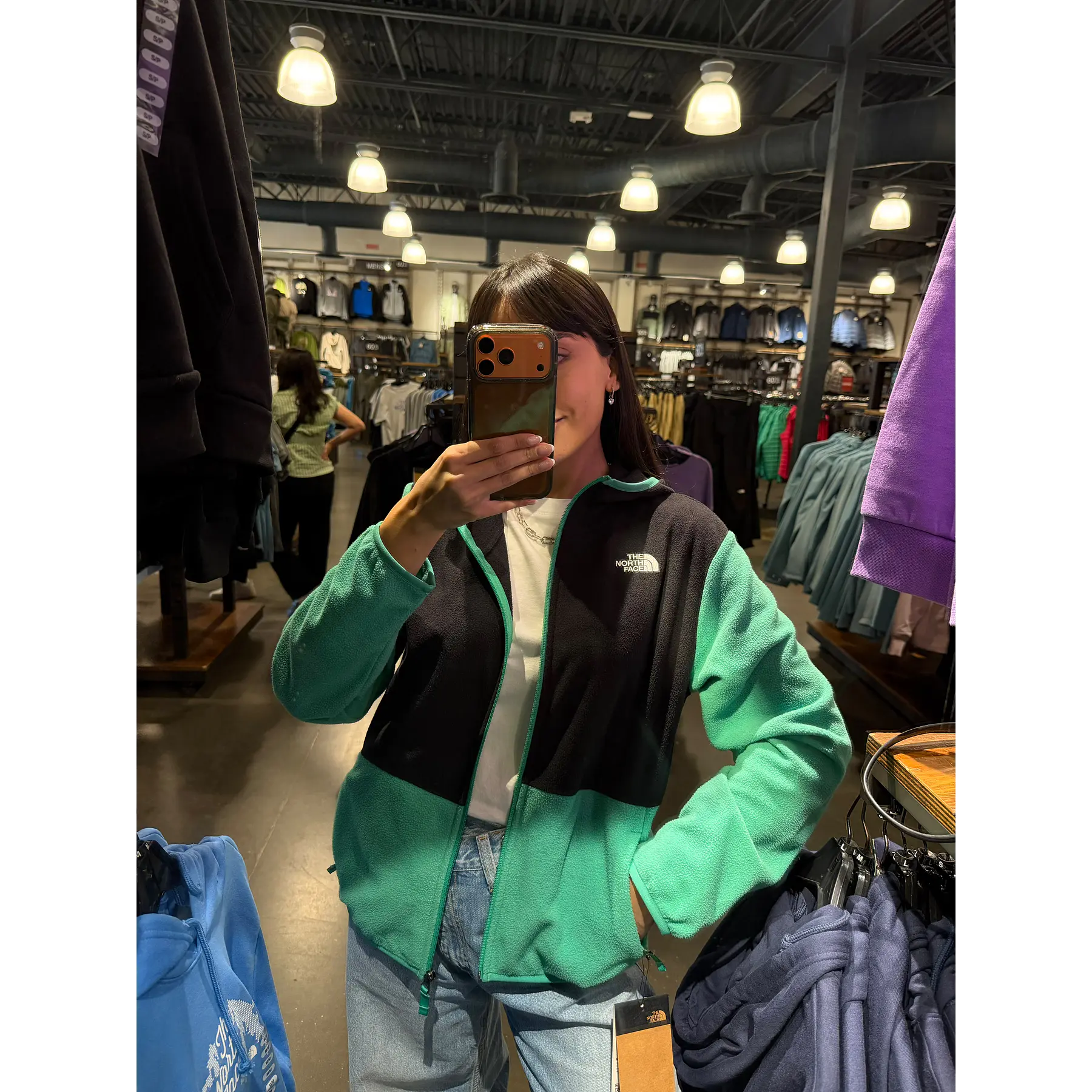 The North Face - Anchor Full Zipper Nebula Green