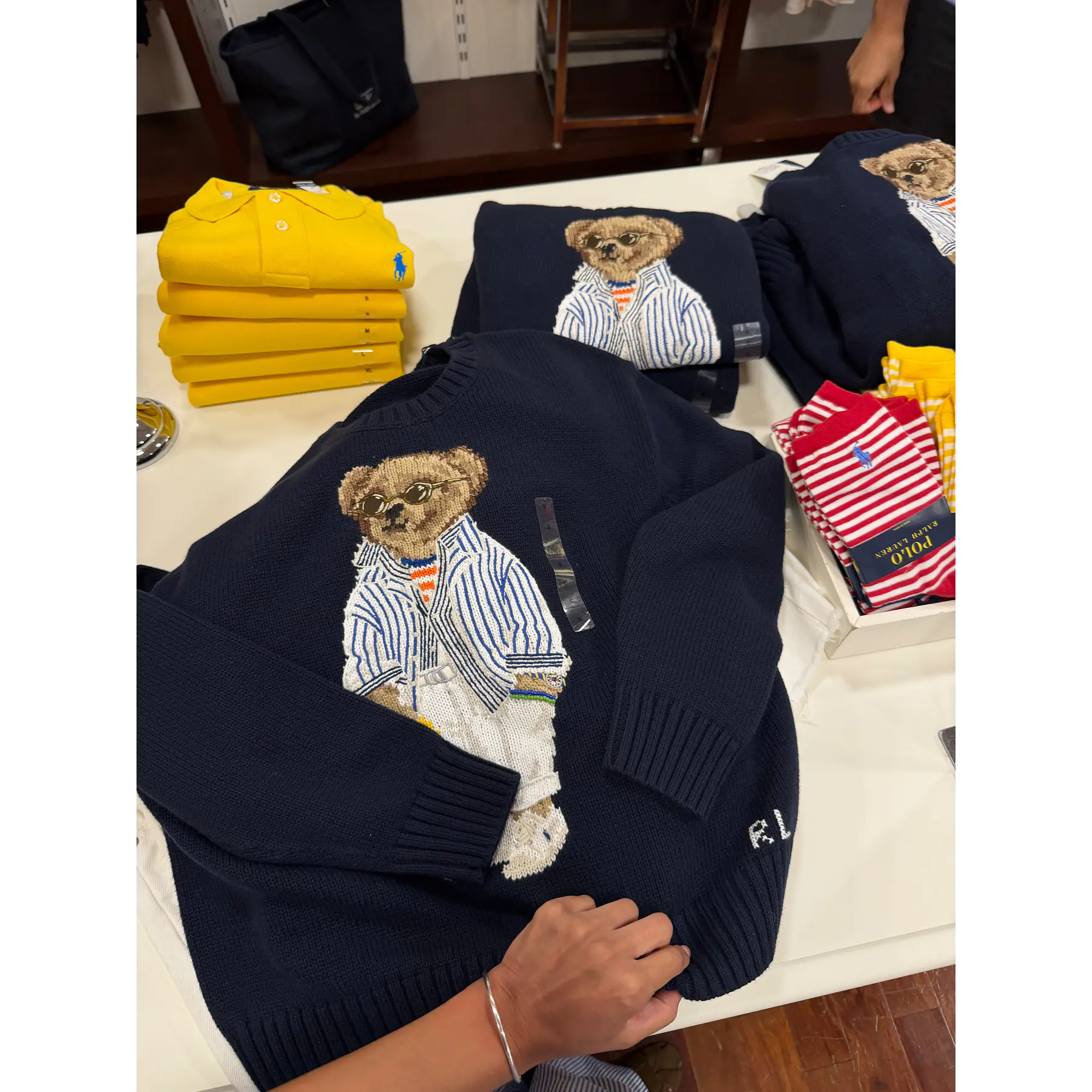 Swetaer Polo Bear Lentes de sol Azul