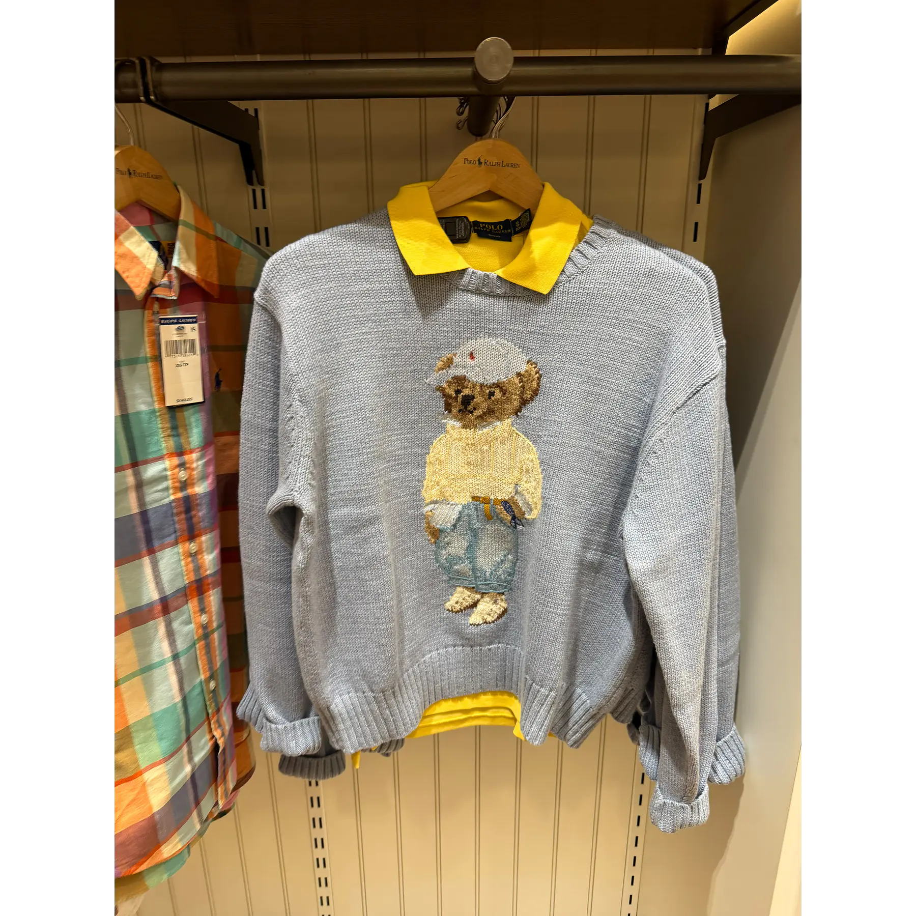 Sweater celeste Polo Bear